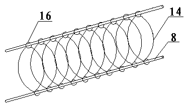 Stacked sludge dewatering machine