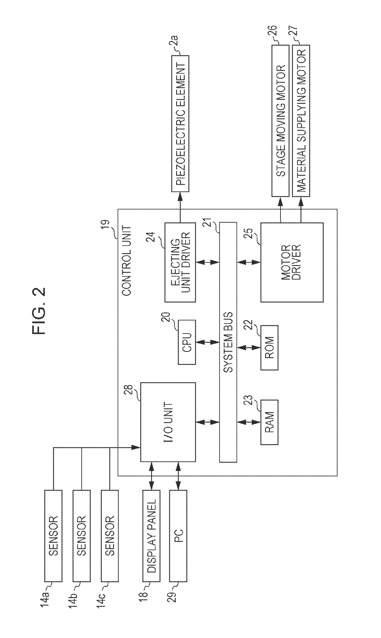 Fluid material ejecting apparatus