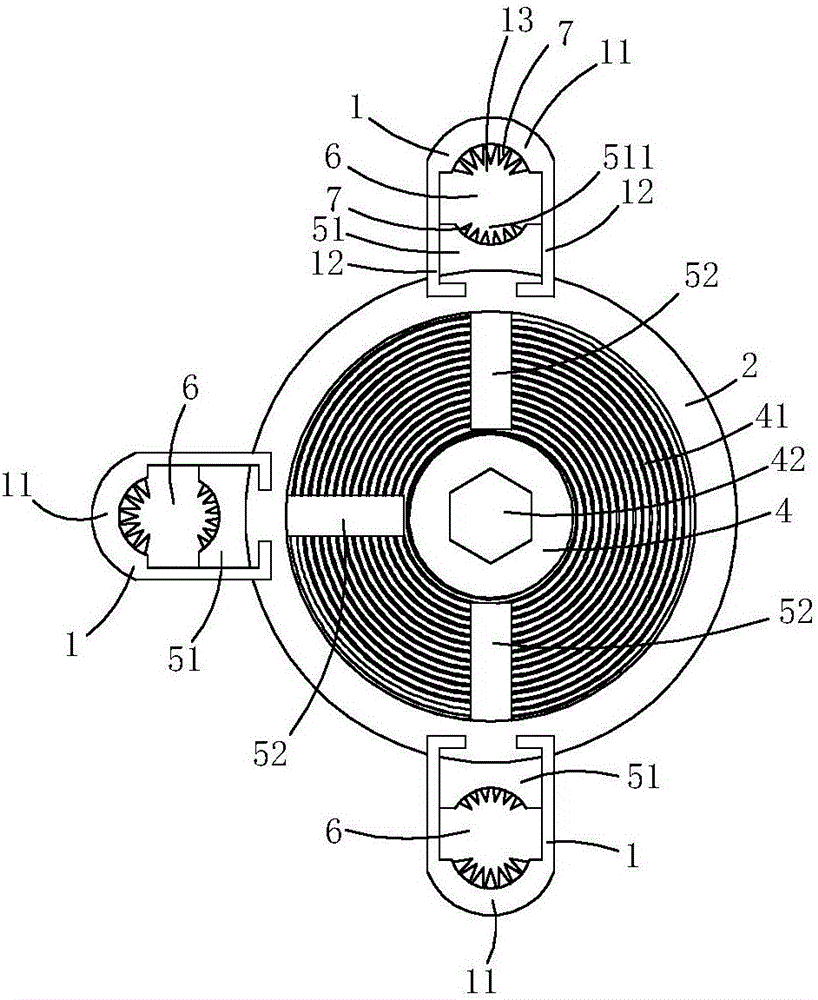 Electric power connection metal fitting for overhead line