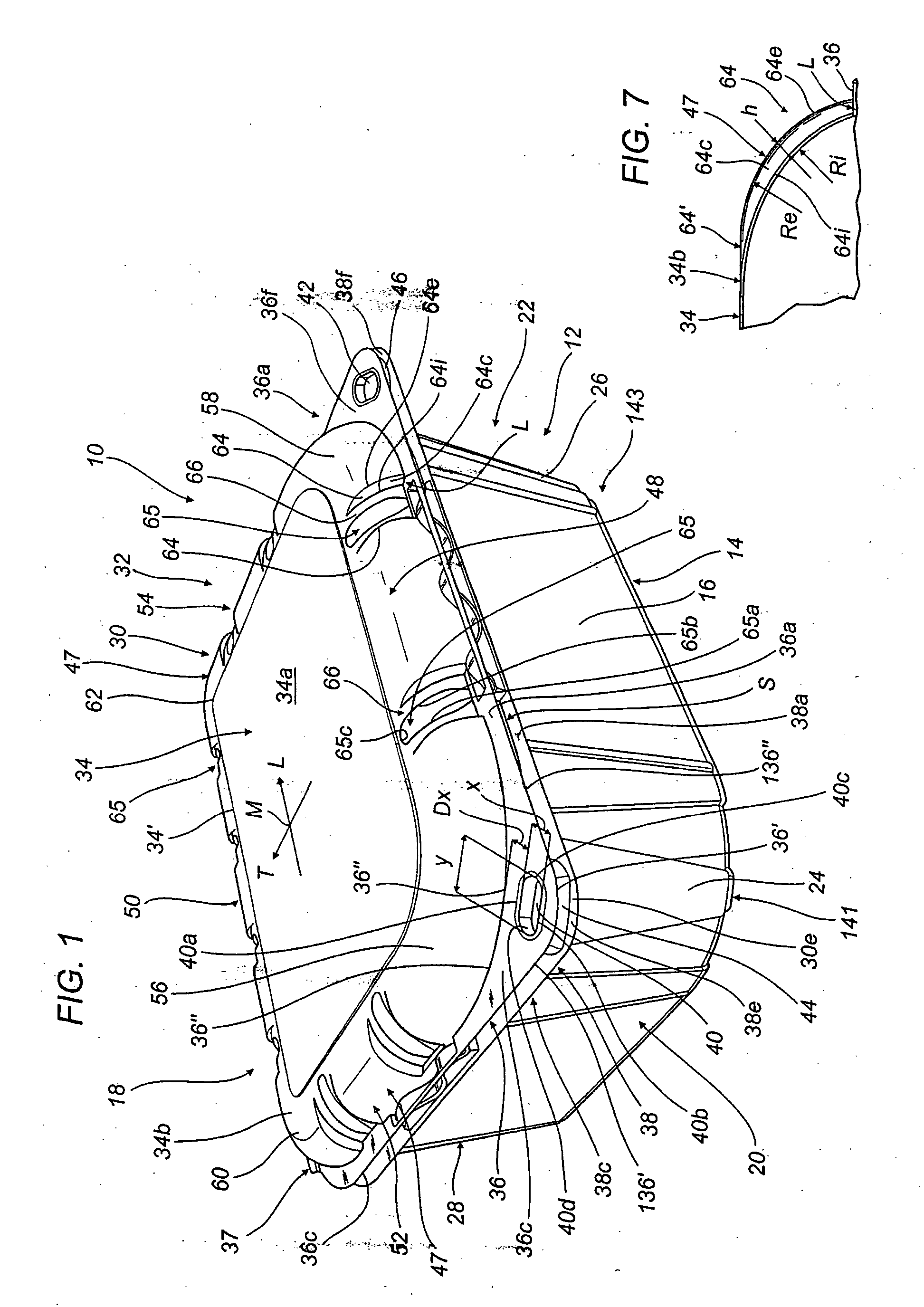 Container for the packaging of products, in particular for fruit and vegetable products