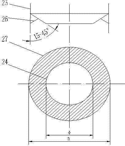 Crude oil reduced pressure distillation method and apparatus for reducing yield of residual oil