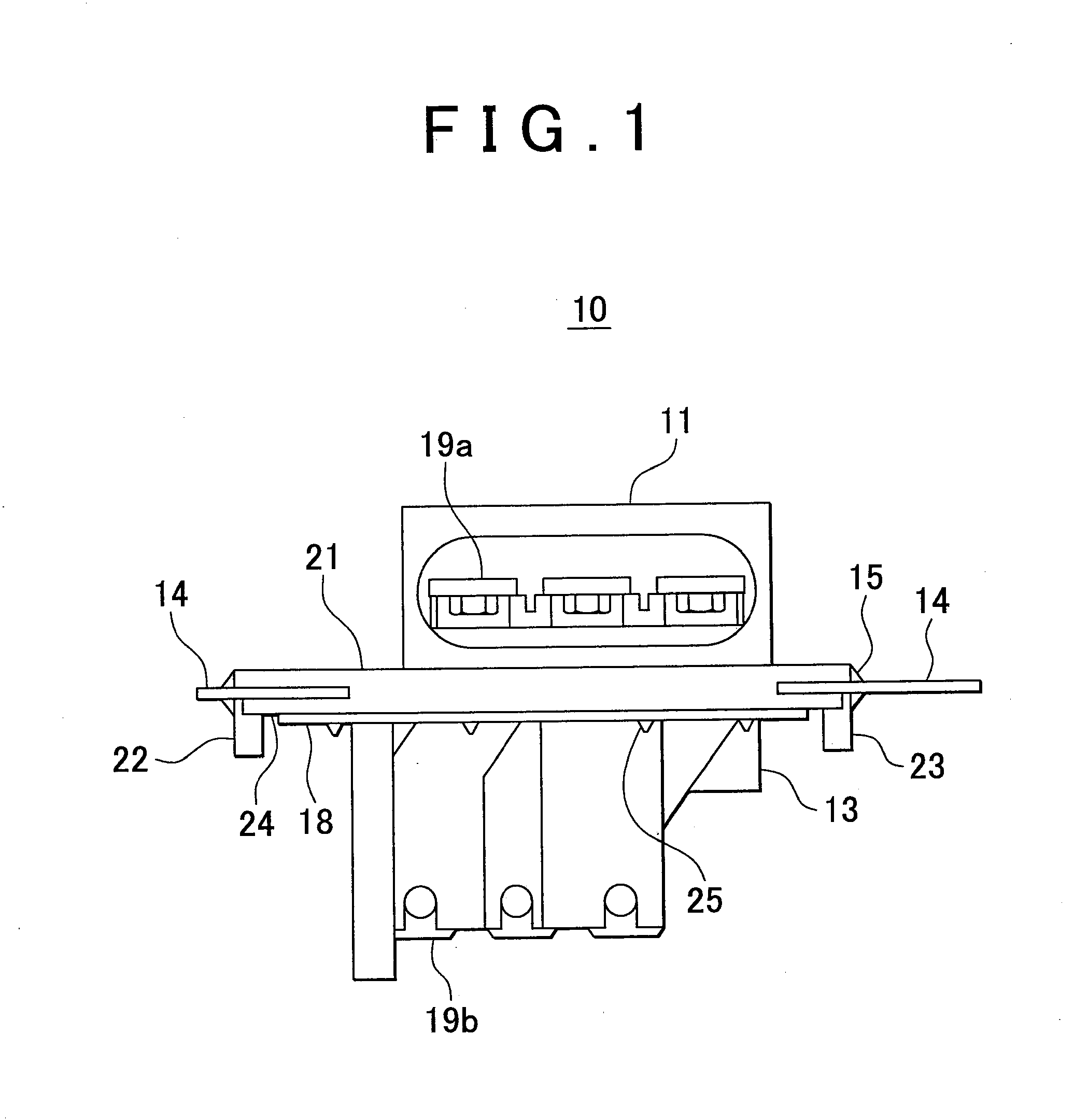 Terminal block for rotary electric machine