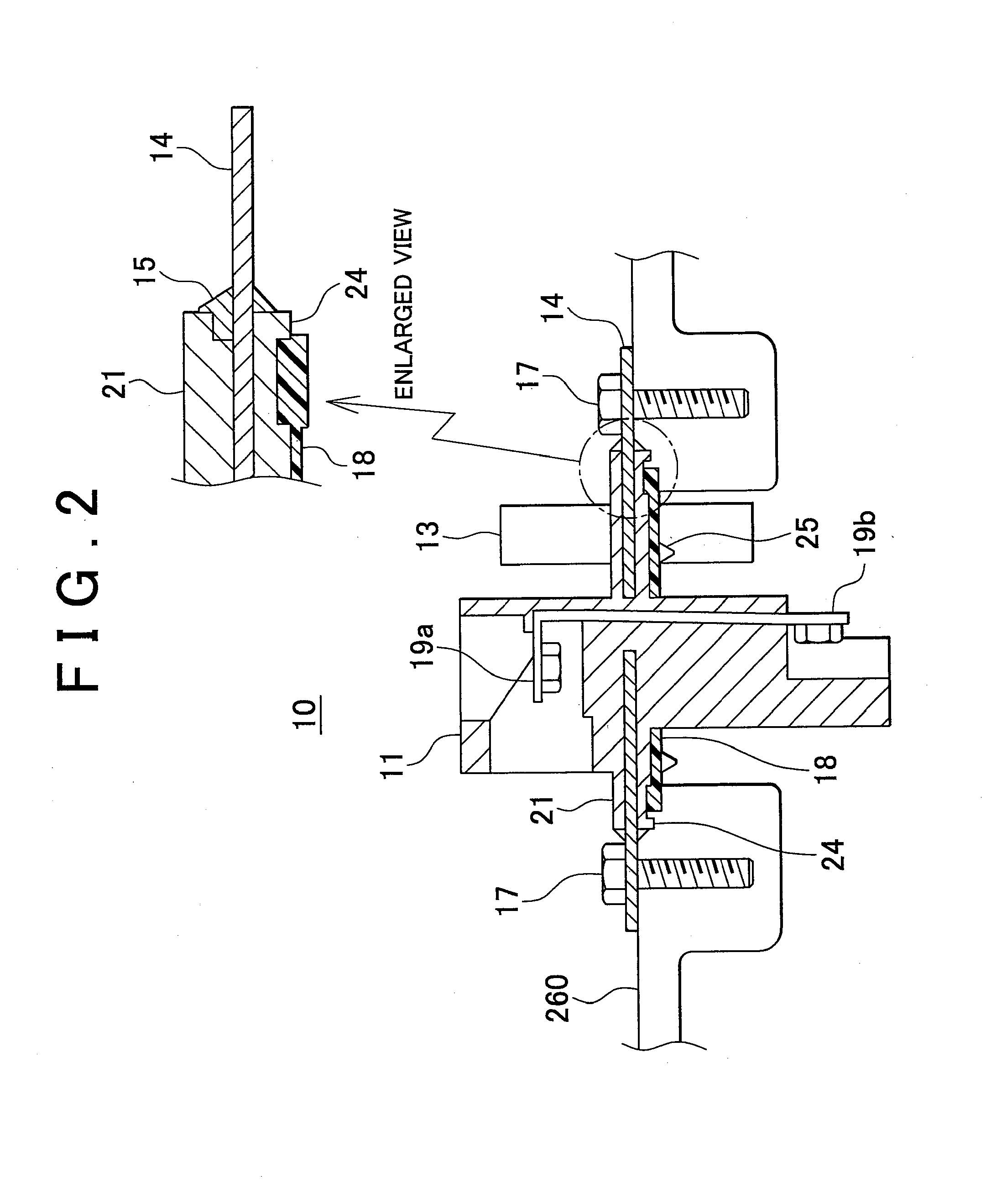 Terminal block for rotary electric machine