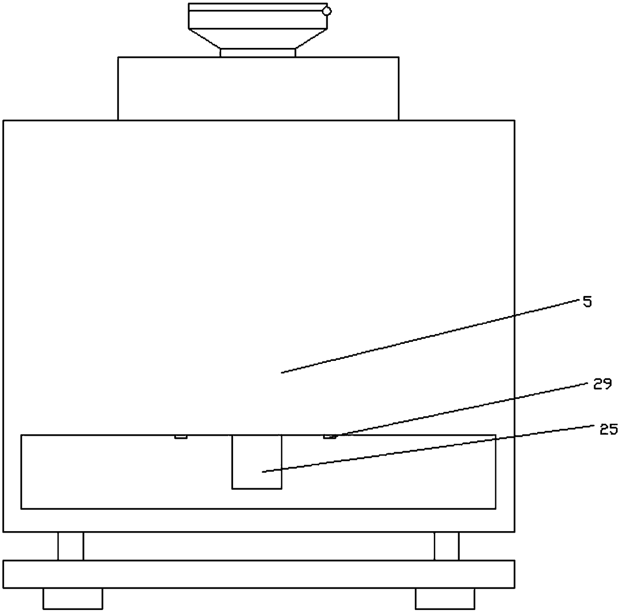 Raw material mixing equipment used for composite material production