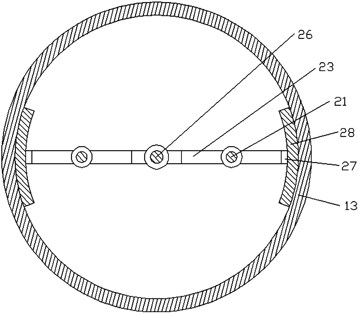 Raw material mixing equipment used for composite material production