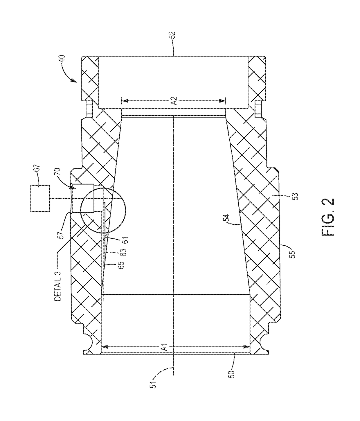 Flow-rate measurement nozzle with velocity pressure pickup channel