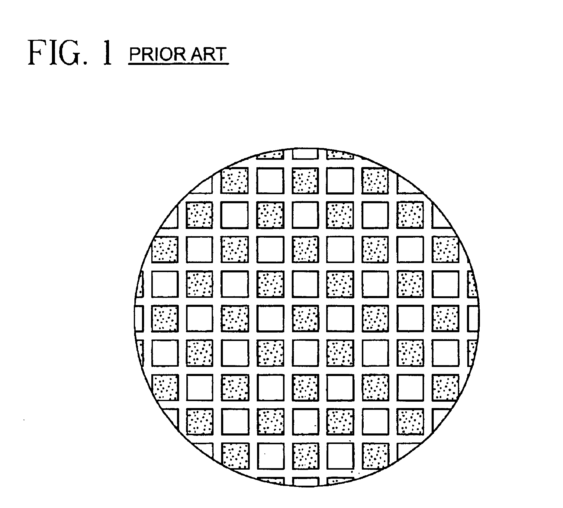 Filter with varying cell channels