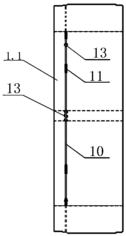 Construction system and method of pipe gallery with integral prefabricated pipe joint and internal partition