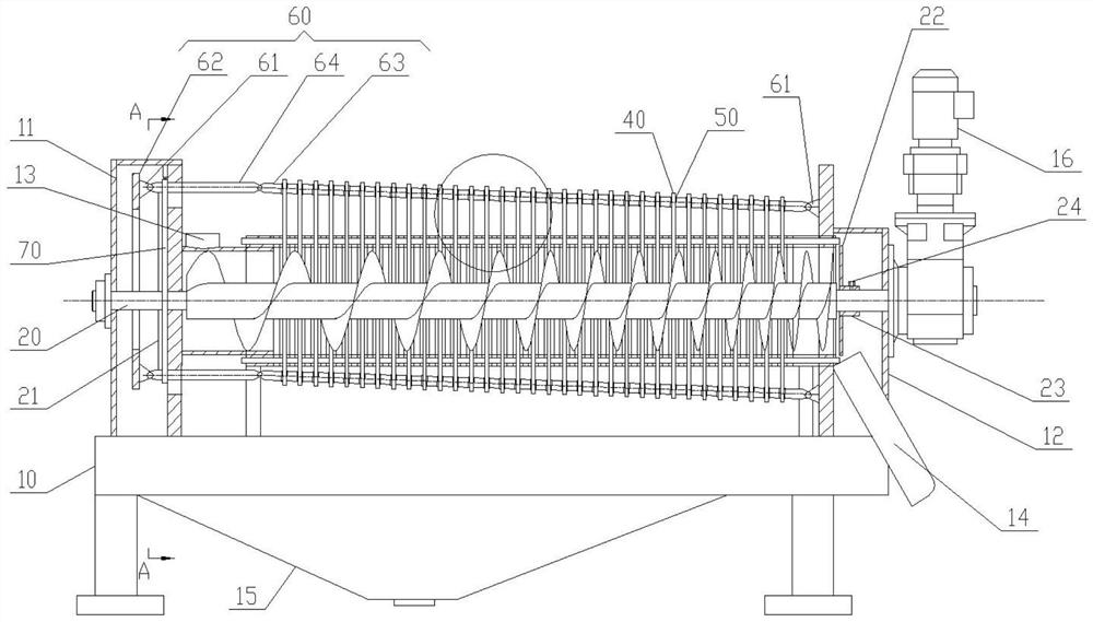 Industrial sewage treatment device