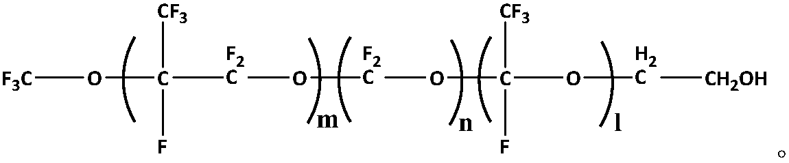 Preparation method of high-performance anti-fingerprint agent