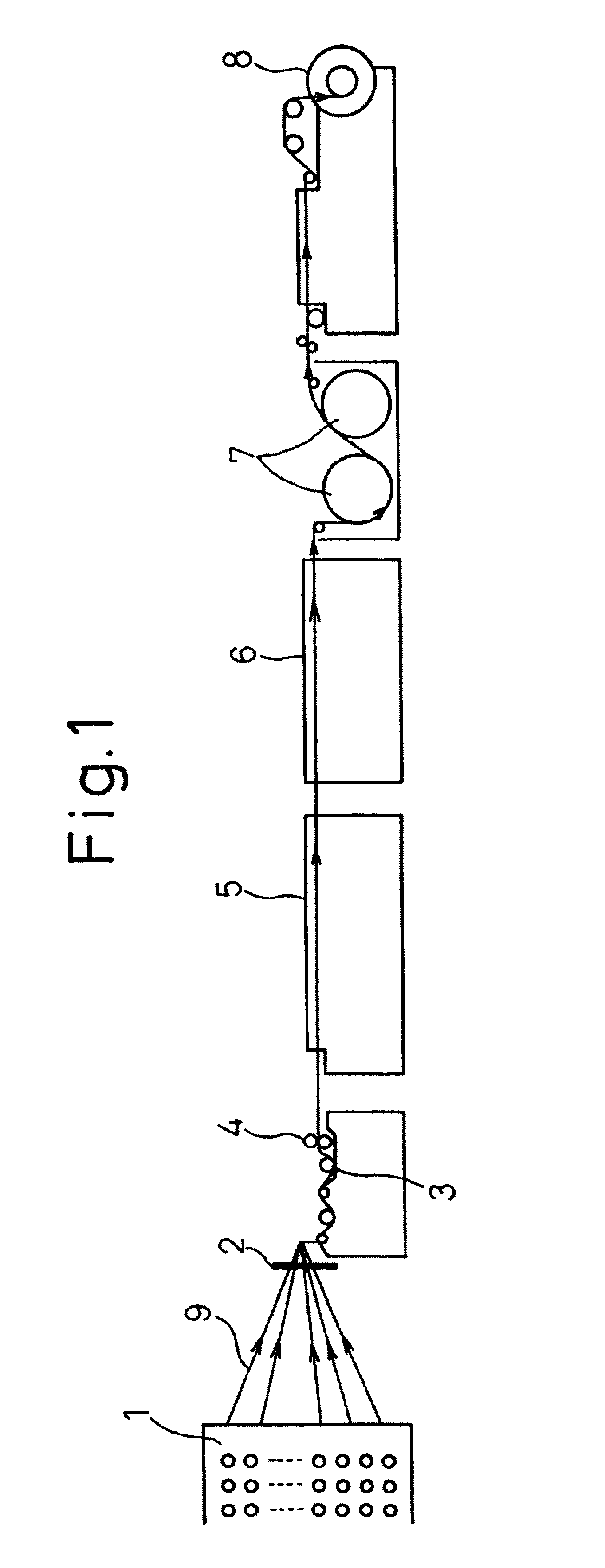 Beam for weaving and sizing method