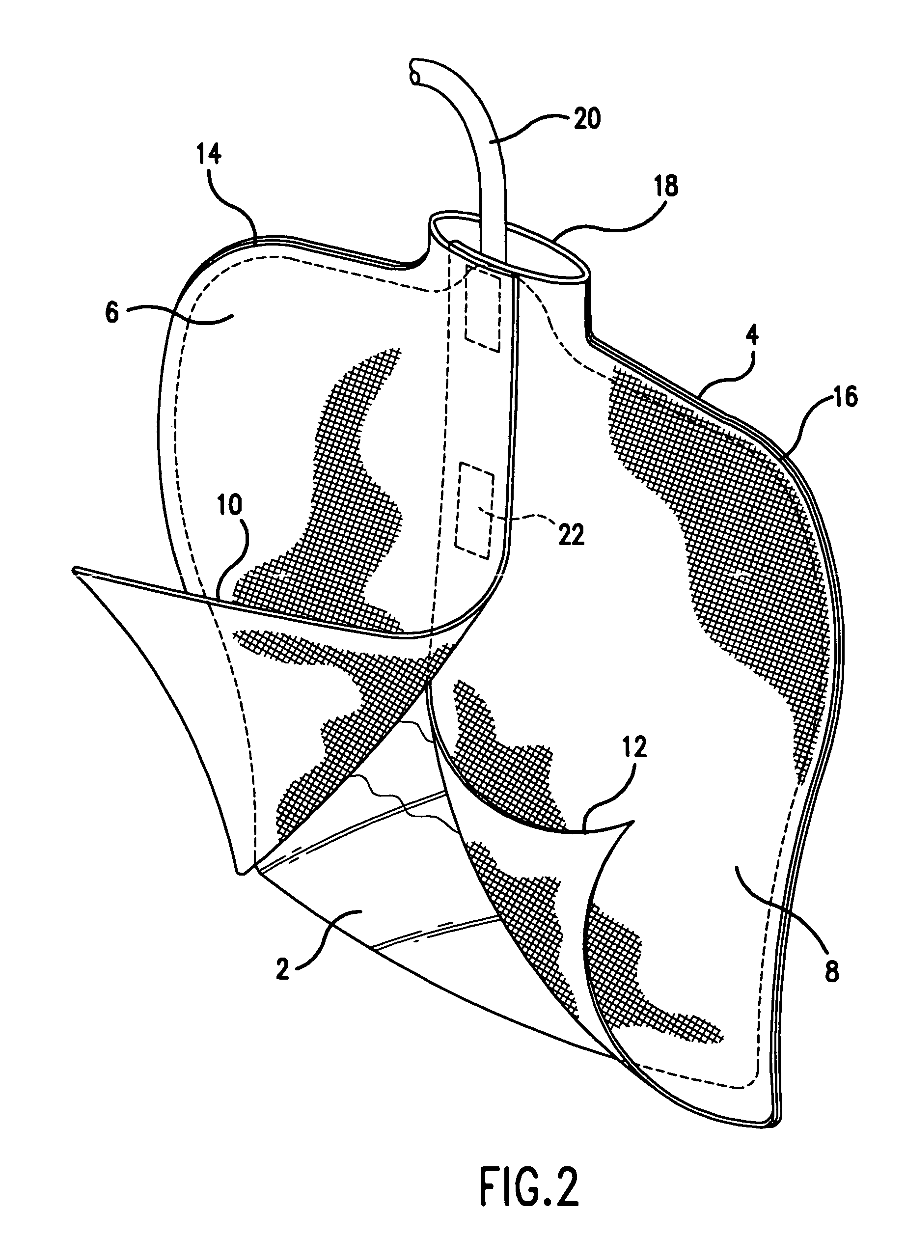 Cover for a urine drainage bag