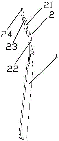 Cutter for uterus resection operation