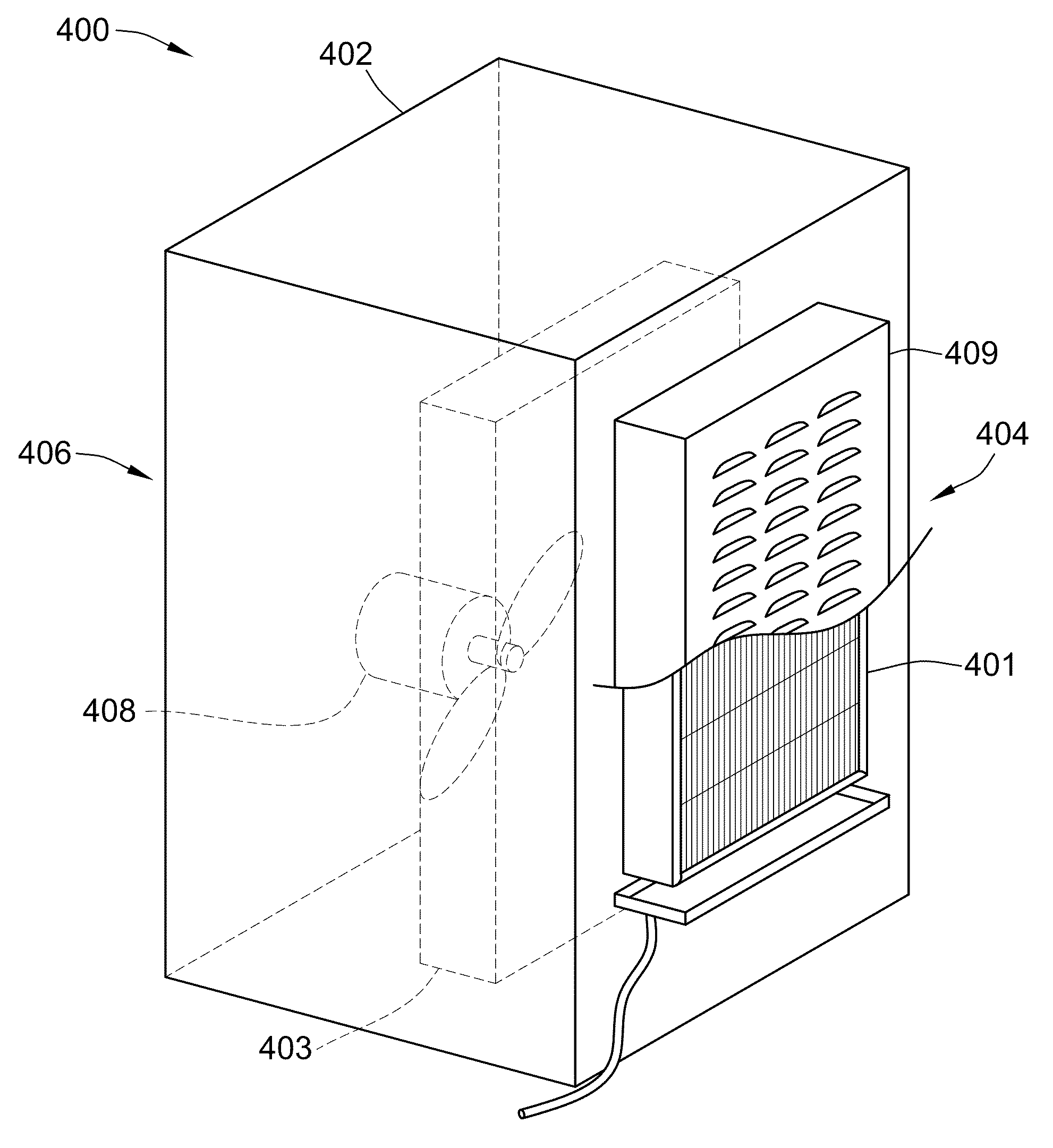 Membrane-free filter and/or integral framing for filter