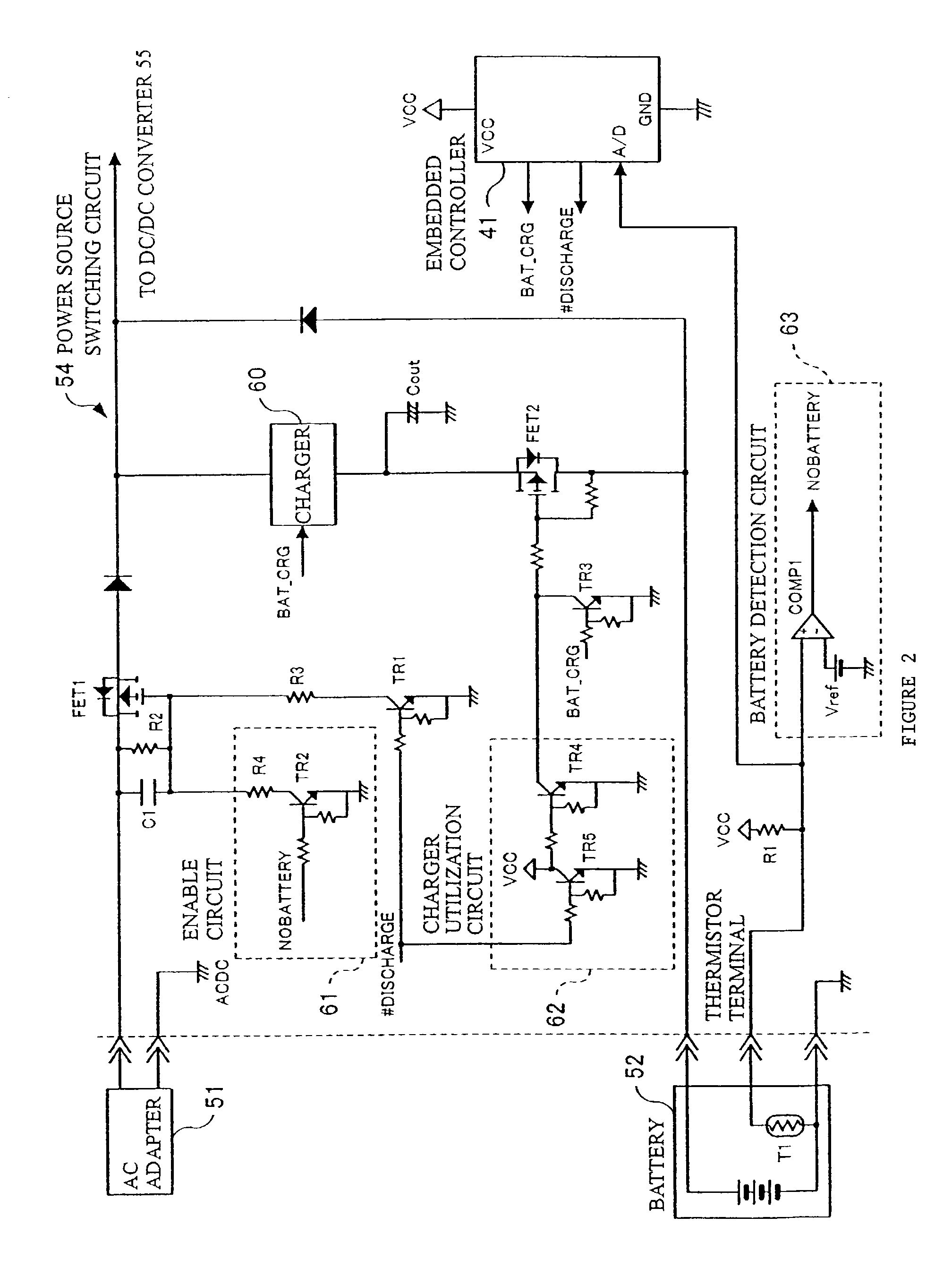 Electrical apparatus, computer, power switching unit, and power switching method