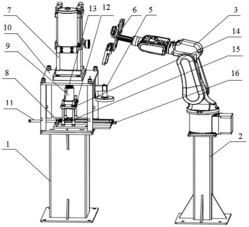 Ball bearing riveting device