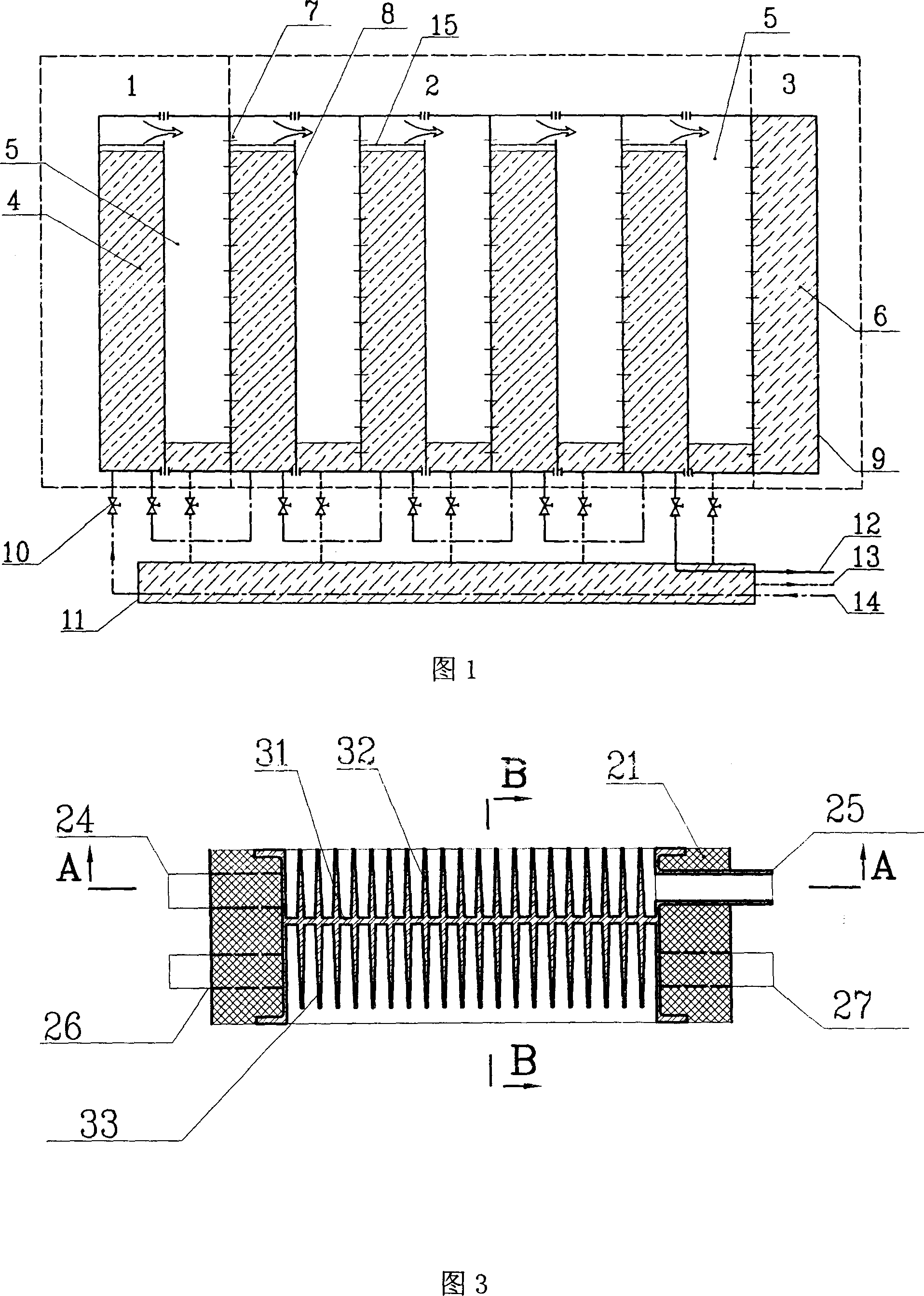 Thermal-energy stepwise multi-use solution concentrating-regeneration device