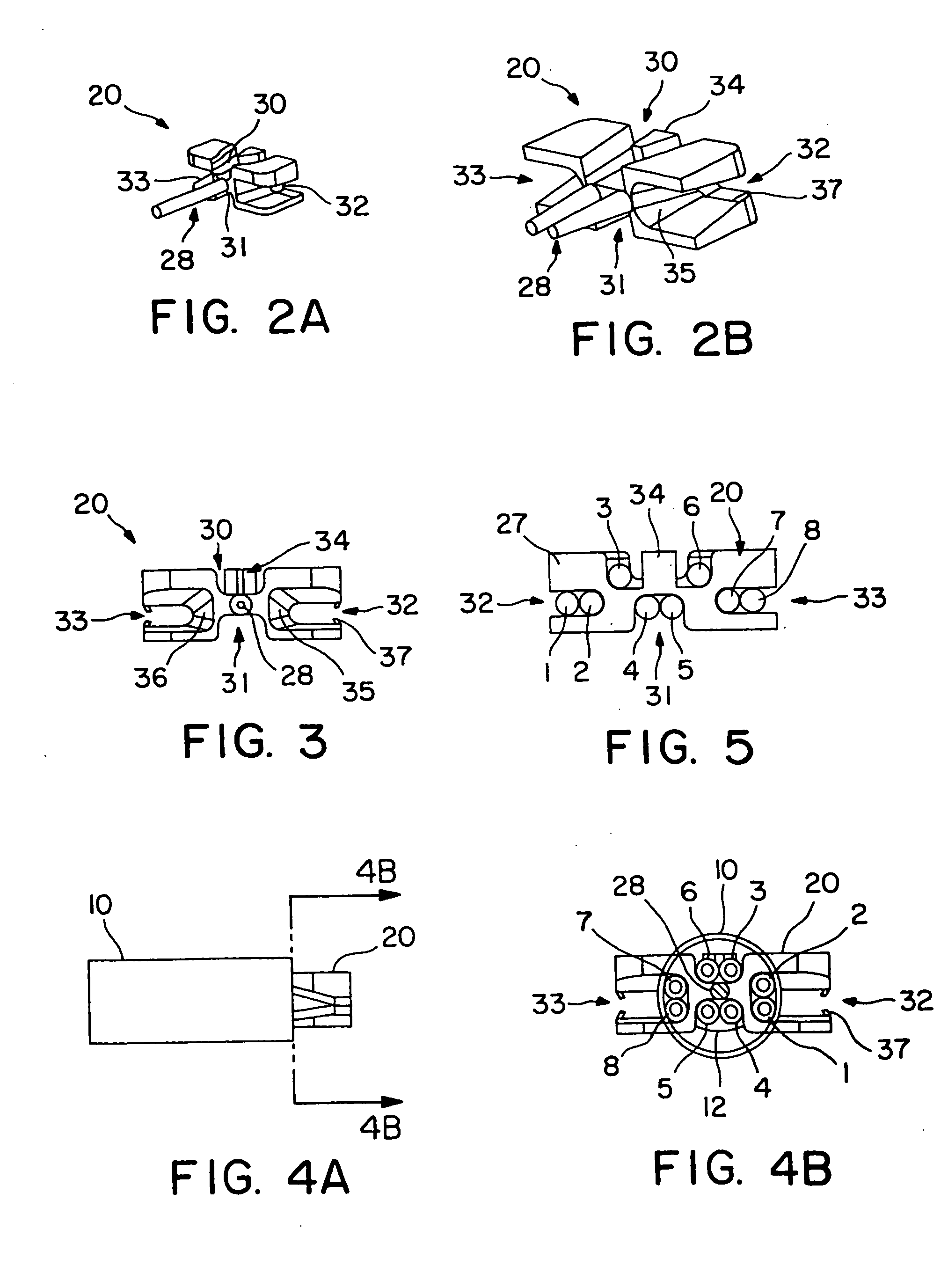 Modular cable termination plug