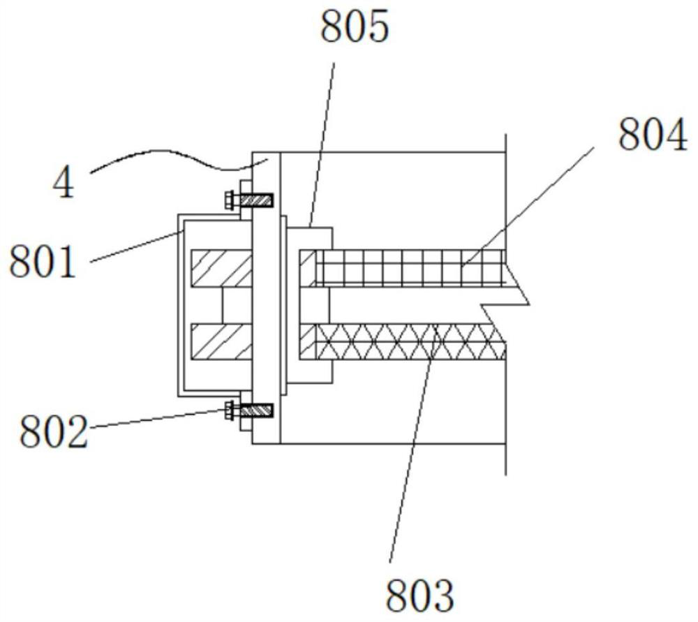 Cooling water circulating device for non-woven fabric production