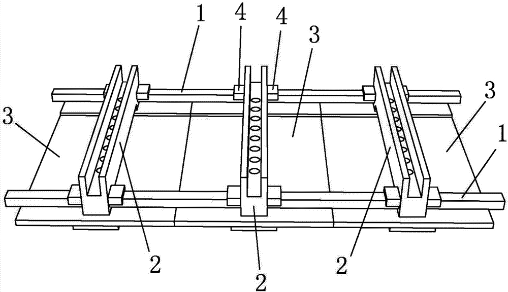 Construction method for jet-grouting concrete among stone gaps of slope shoulder