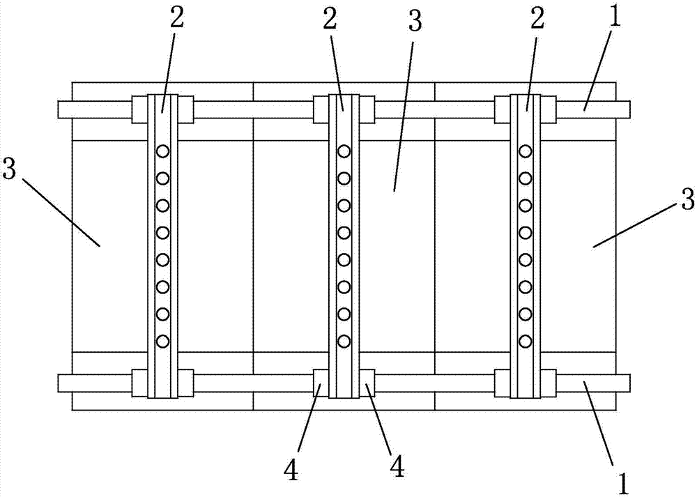 Construction method for jet-grouting concrete among stone gaps of slope shoulder