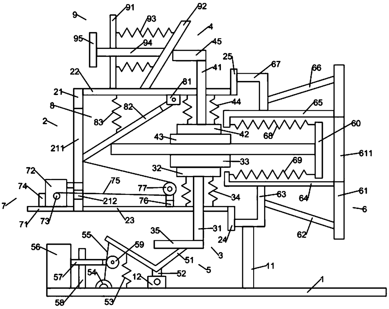 An efficient and environmentally friendly rusty hardware plate processing equipment