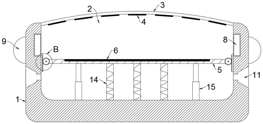 Isolation pier with alarm function based on magnetic force and vibration force