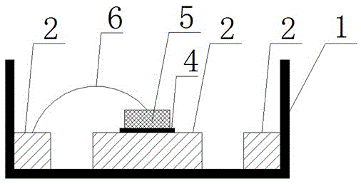 High-reliability ultra-small metal ceramic surface-mounted device packaging process