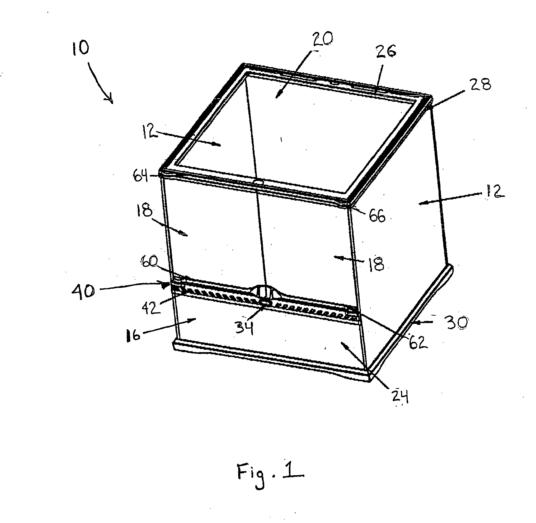 Ventilated terrarium