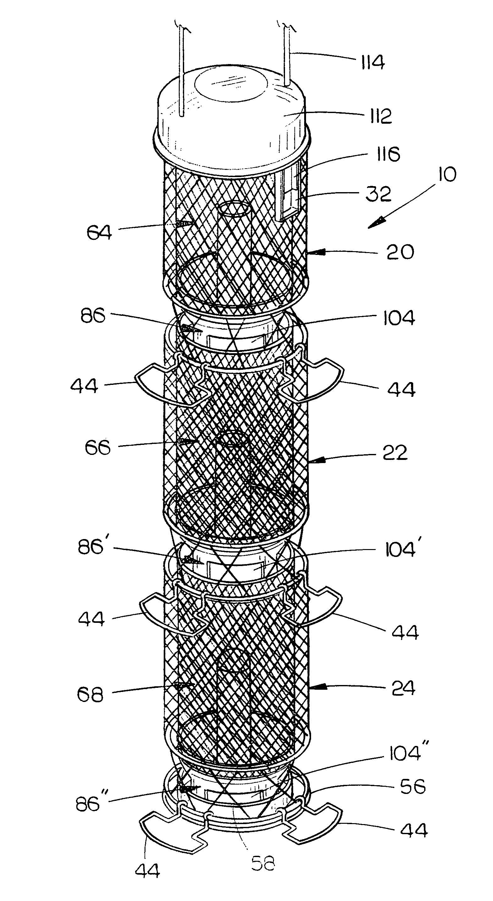 Squirrel-proof bird feeder and feed level control device