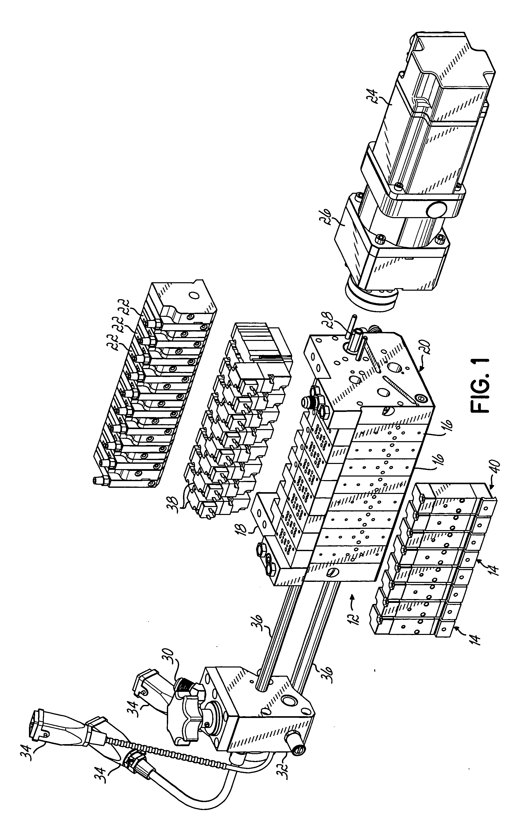 Liquid dispenser having individualized process air control