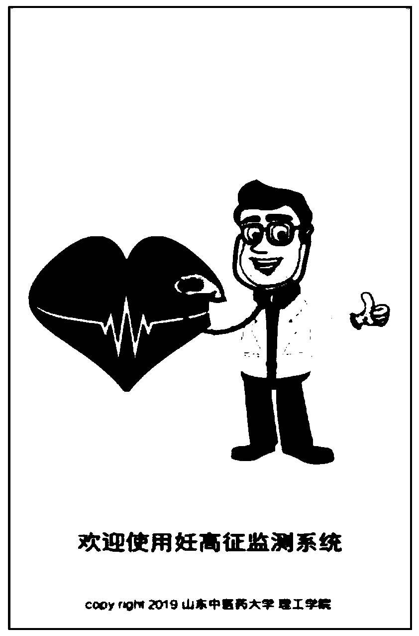 Pregnancy-induced hypertension monitoring method