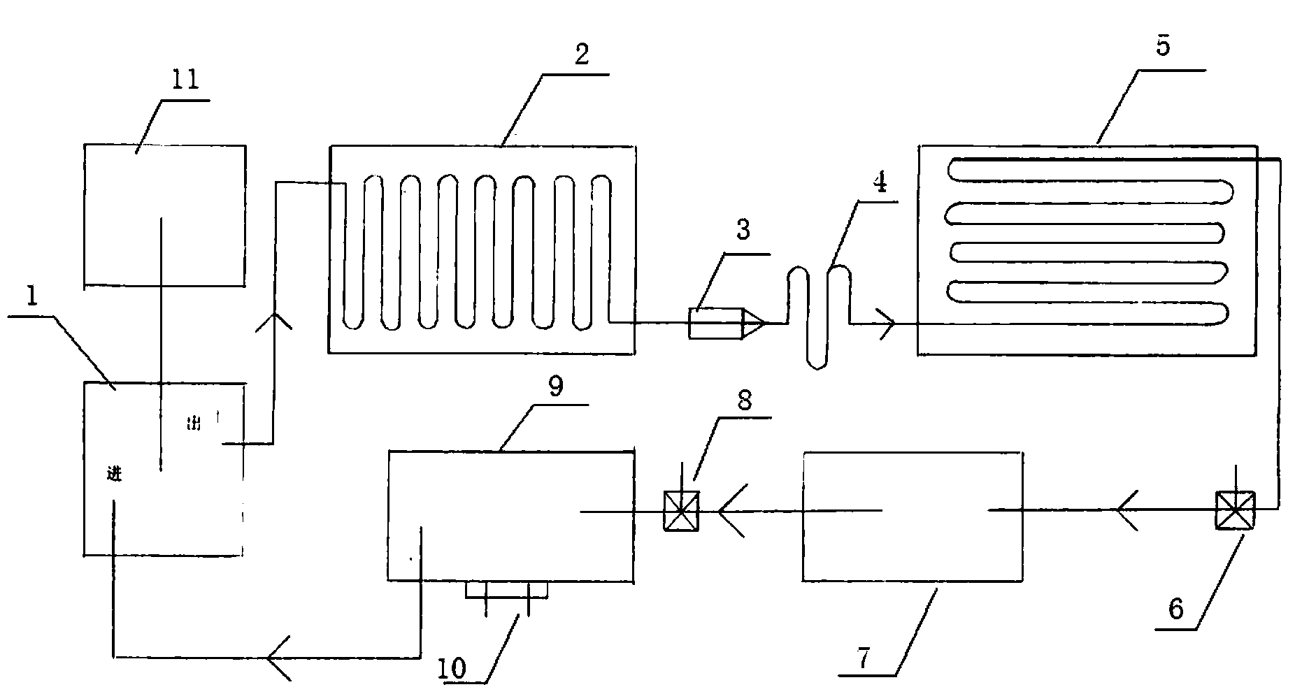 Novel energy-saving air conditioner