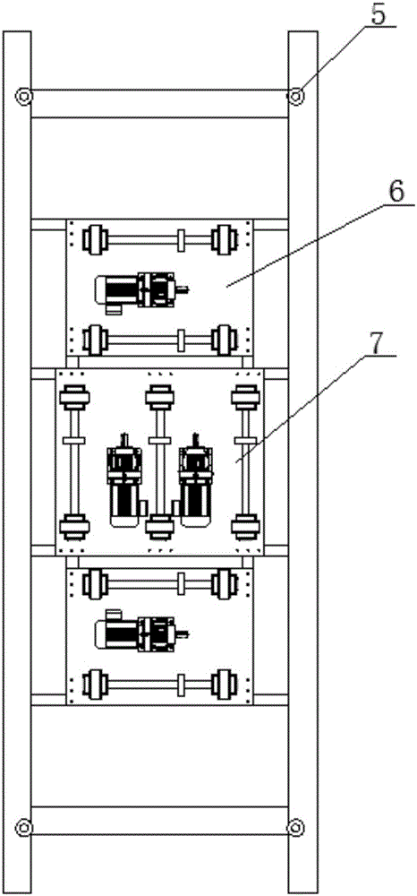 Modularized matrix type stereo garage