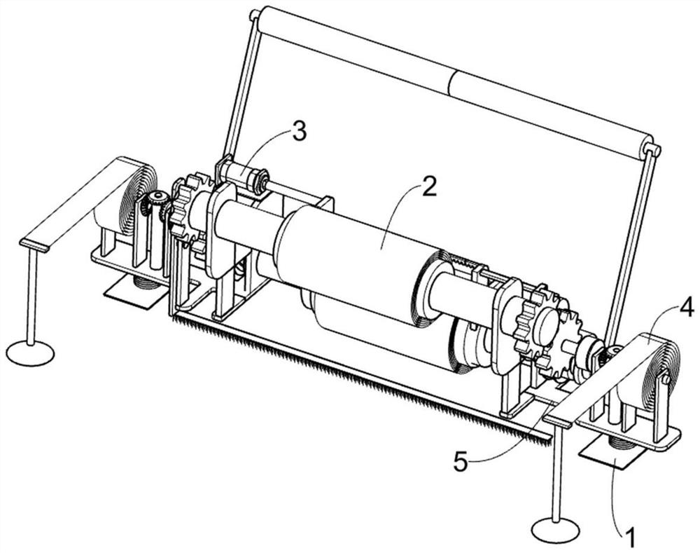 Drum-type laminator with controllable laminating distance for PVC films