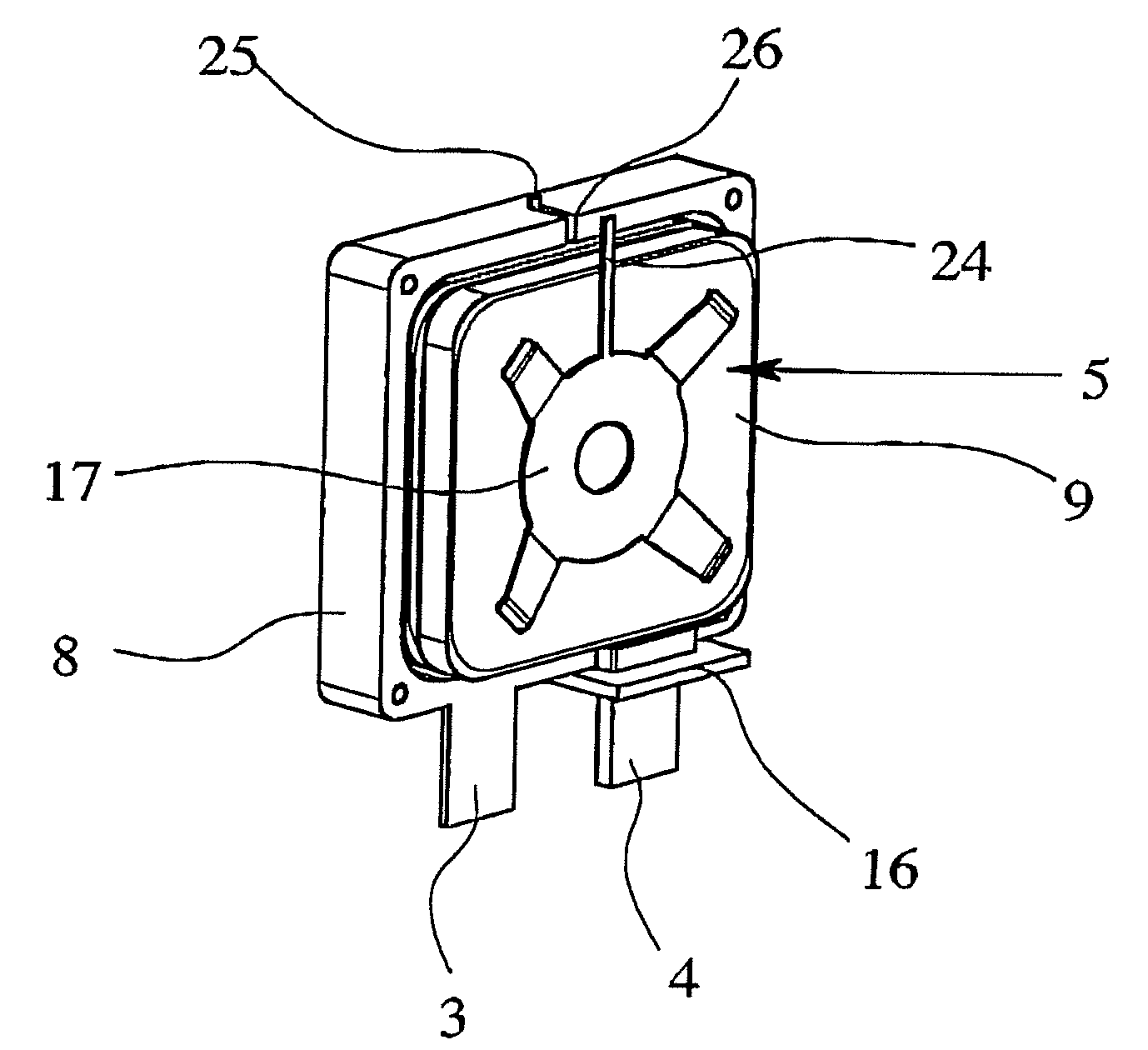 Overvoltage protection element