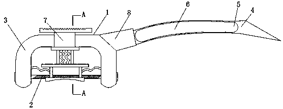 Convenient-to-use floss pick