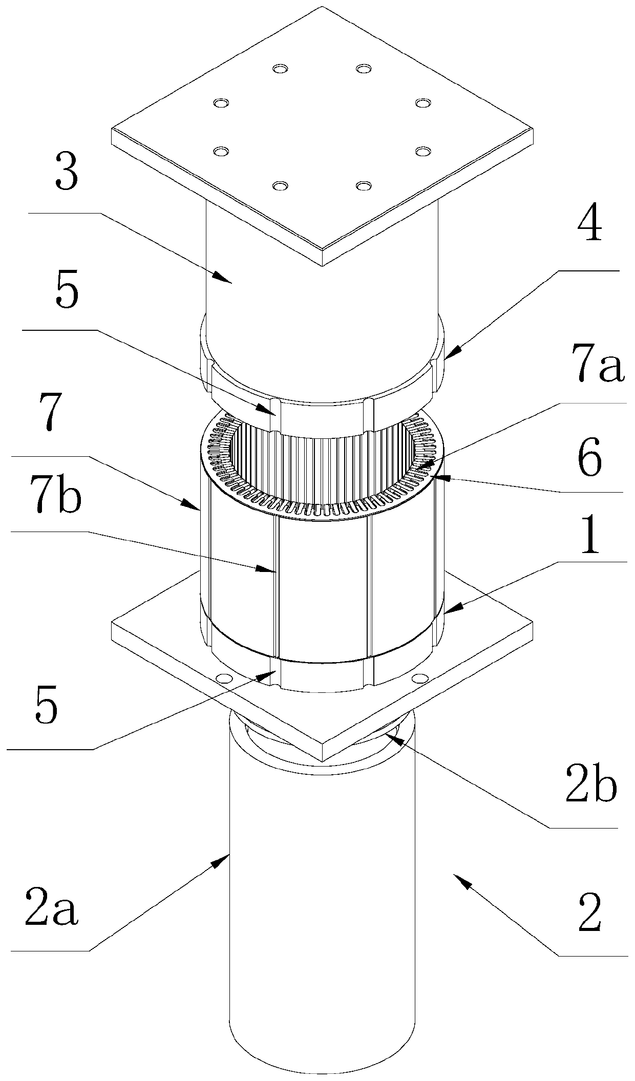 Silicon steel sheet welding with punching device