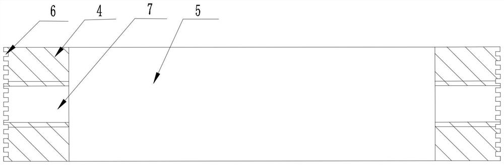 Mechanical seal cooling structure, high-temperature hot water circulating pump with mechanical seal cooling structure and method