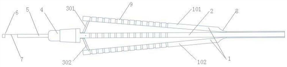 Lacrimal point punching device with lacrimal point expansion function