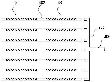 Expansive soil texture improved roadbed structure in seasonally frozen soil area