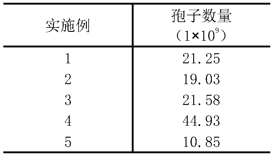 Solid culture medium for improving spore production of Corynespora fungi and culture method