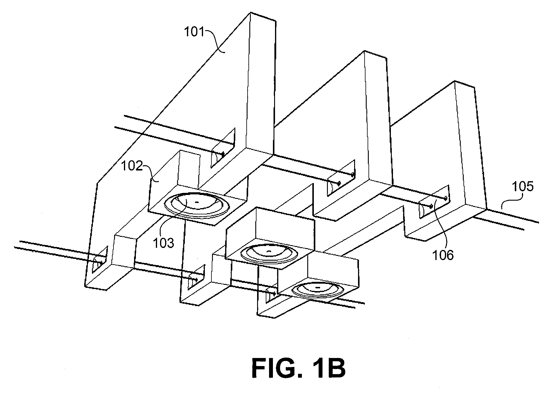 Flexible array probe for the inspection of a contoured surface with varying cross-sectional geometry