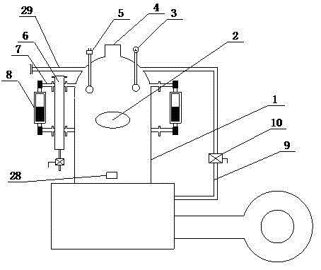 Water fired boiler