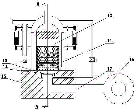 Water fired boiler