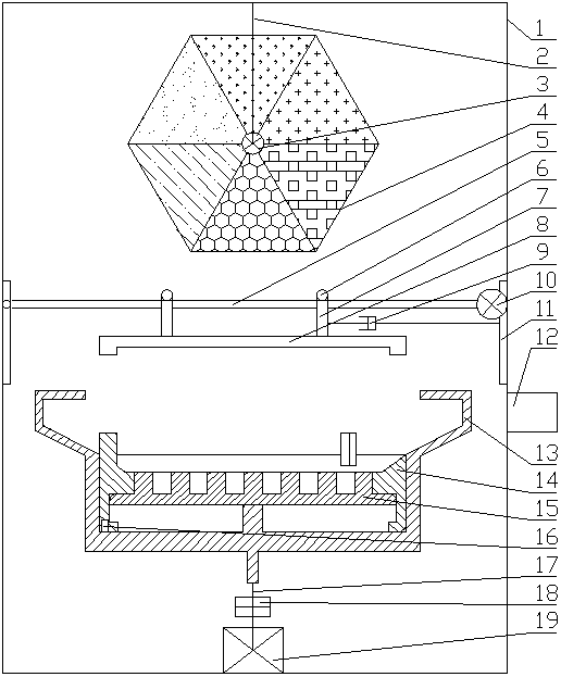 Full-automatic physical mutation breeding machine