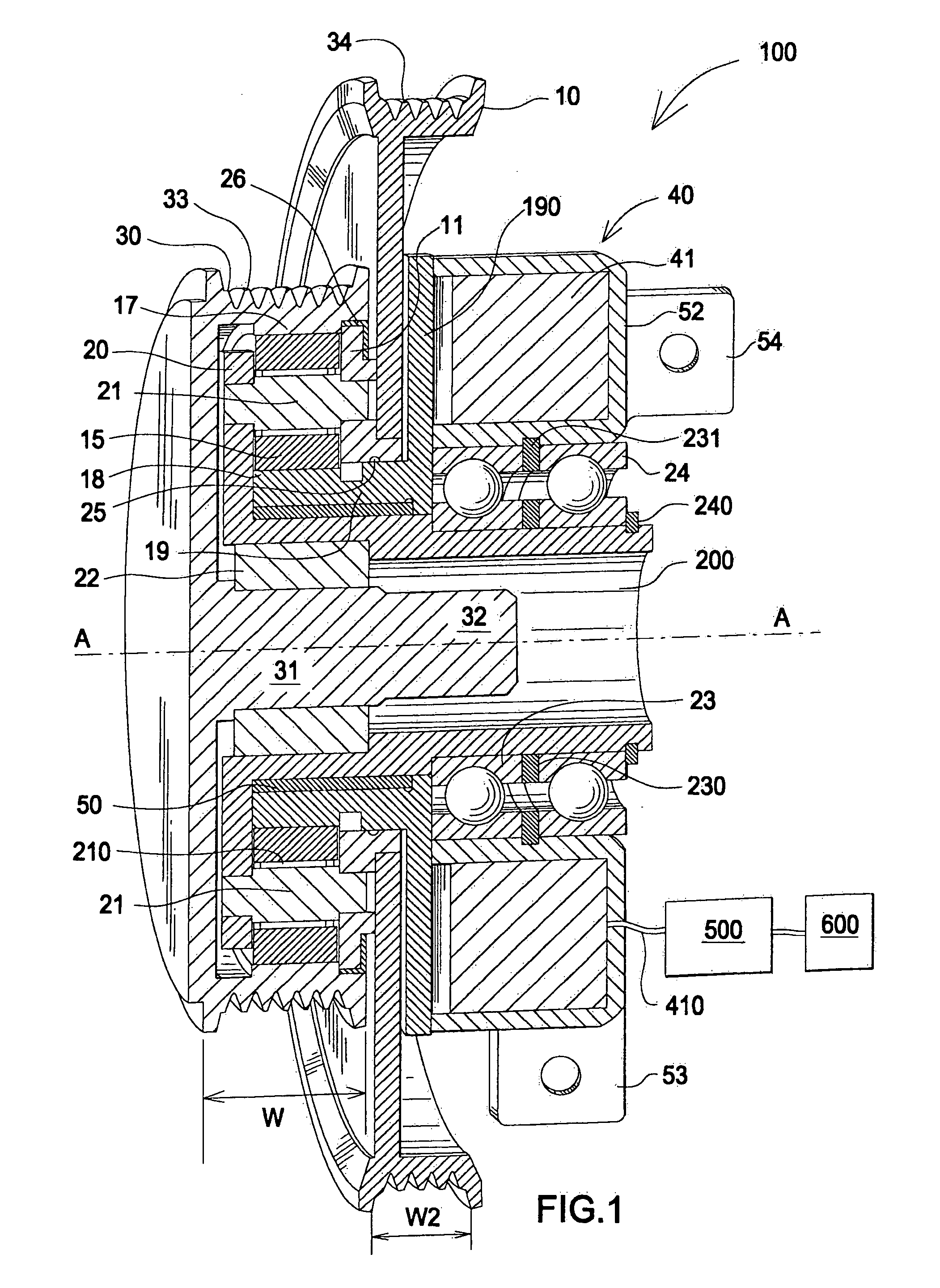 Two speed transmission and belt drive system