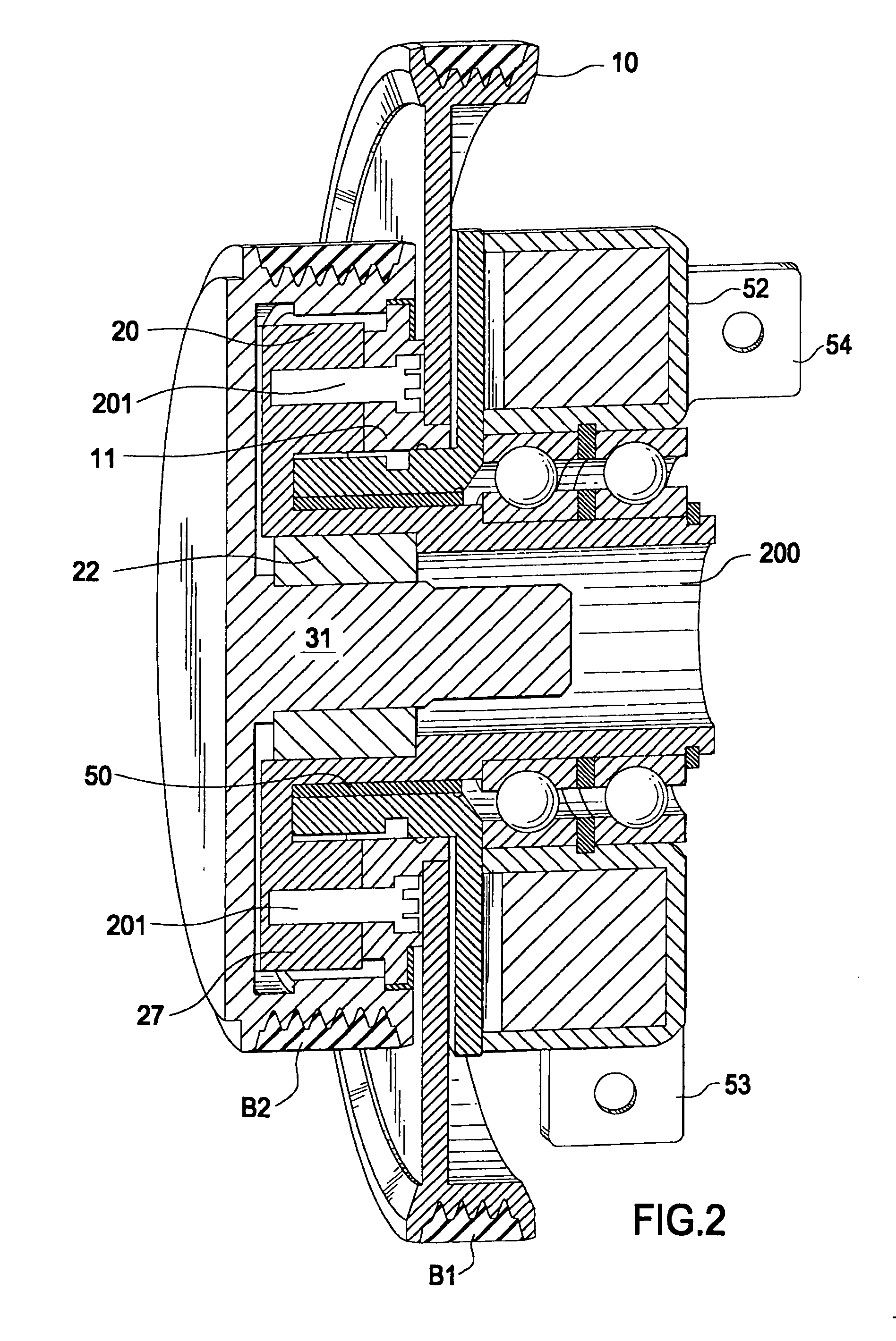 Two speed transmission and belt drive system