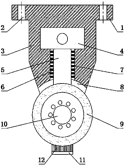 Monitoring camera with a self-cleaning function