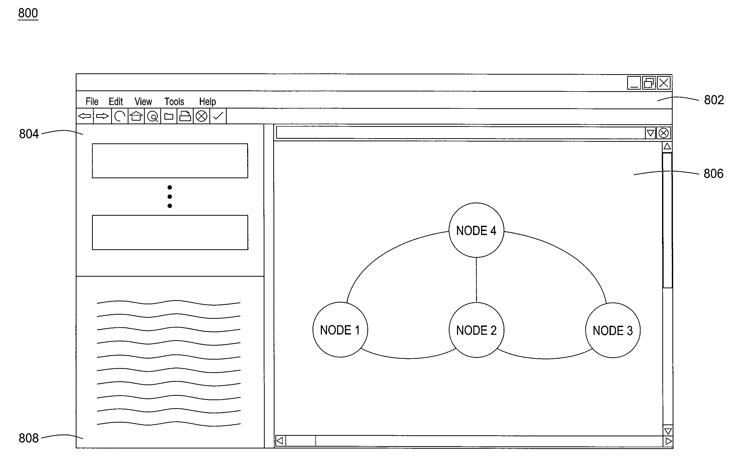 Method and apparatus for displaying graphical representations of graph layouts